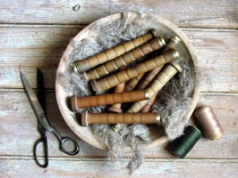 Bobbins Old Wood Pirns-bobbins, spindles