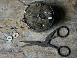 Antique Style Stork Scissors