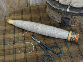Bobbin with Linen Thread/Yarn-bobbins, thread, yarn