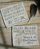Deephaven Marking Samplers PATTERN