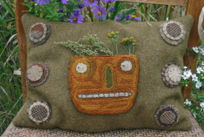 Harvest Gatherings Pumpkin Pillow PATTERN